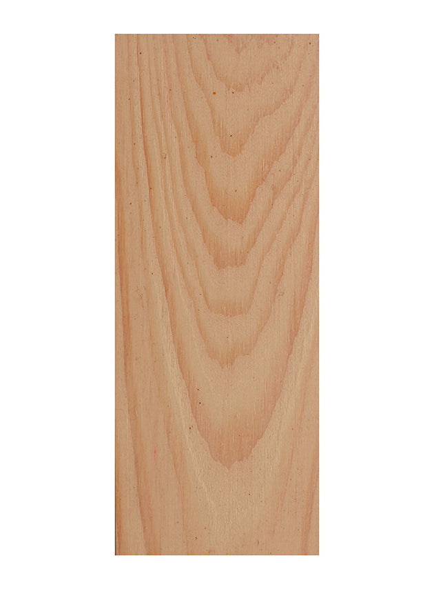 MYLANDS EARTH STAIN CHALK ON PINE - Wooden panel with visible grain pattern on a white background