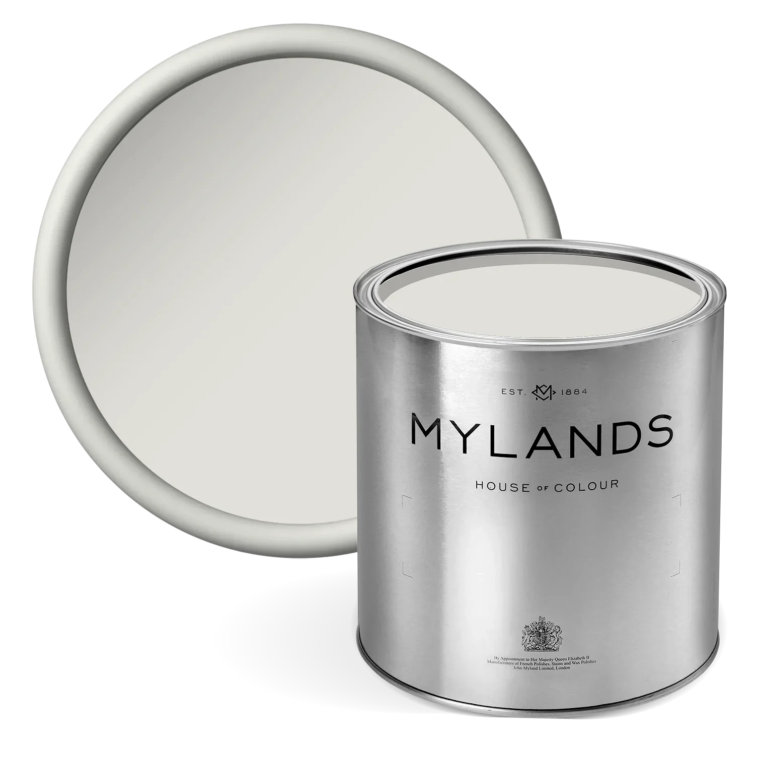 Mylands - Belgravia™ No.6 - warm white paint in tin