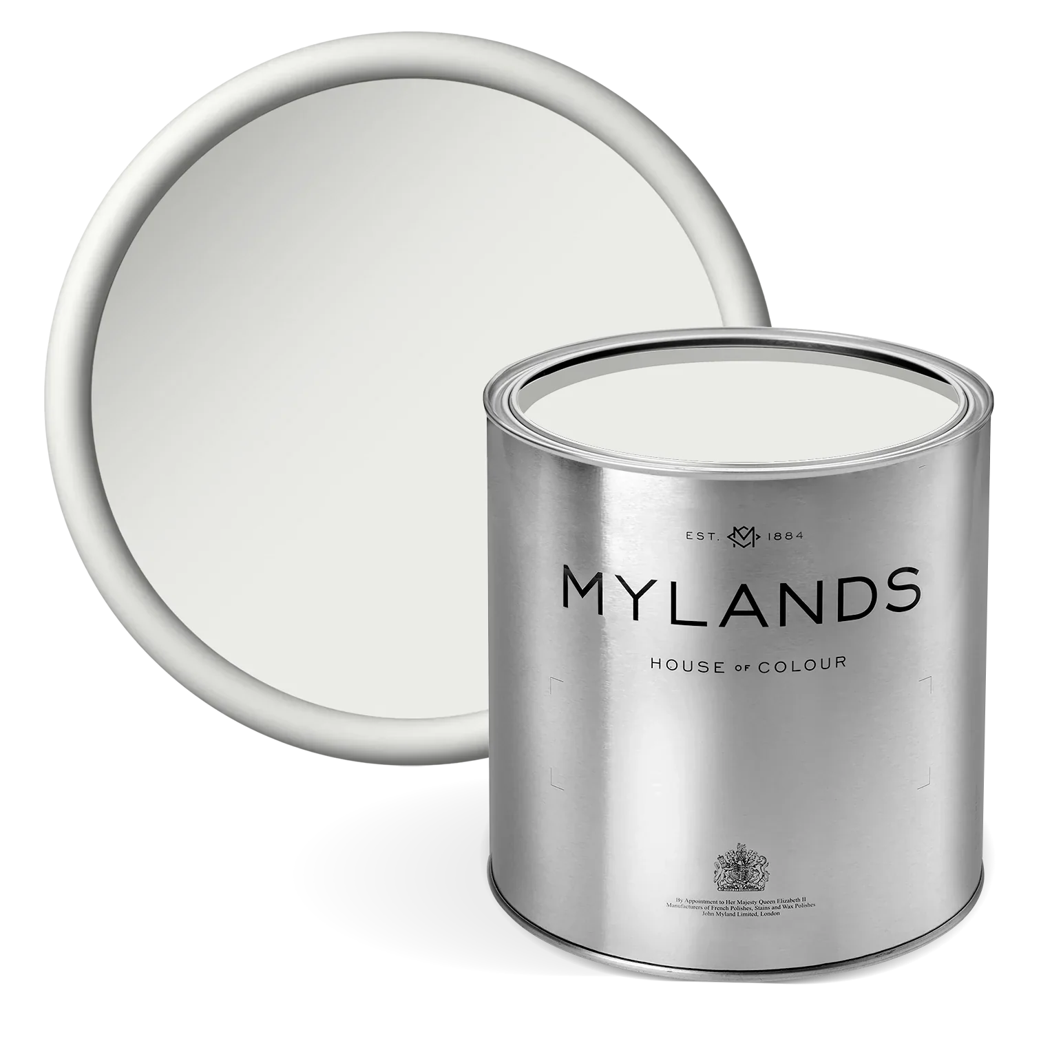 Cotton Street™ No.3 - Cool white paint in tin