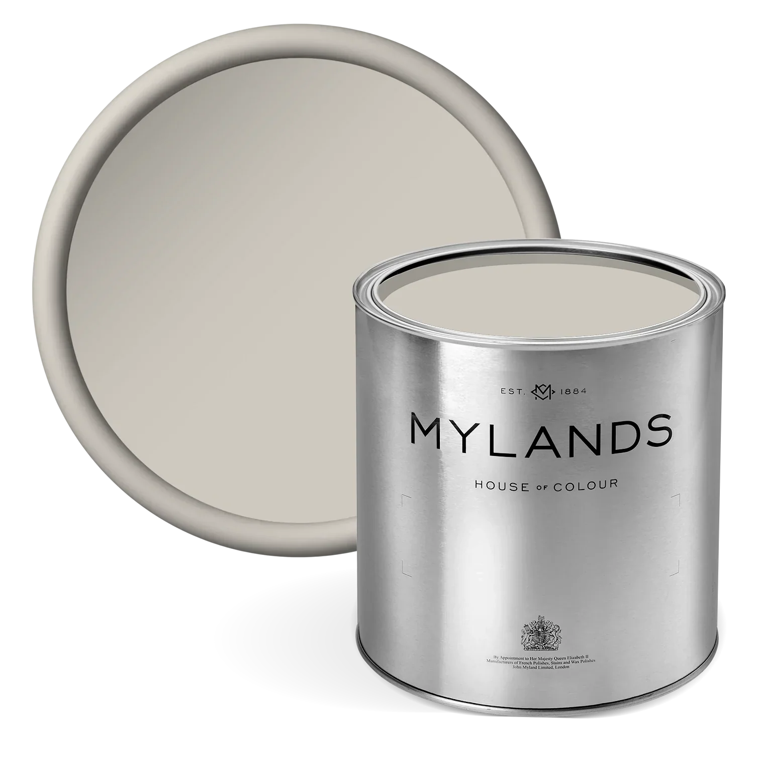 Cornice™ No.65 - Mylands neutral stone paint in tin