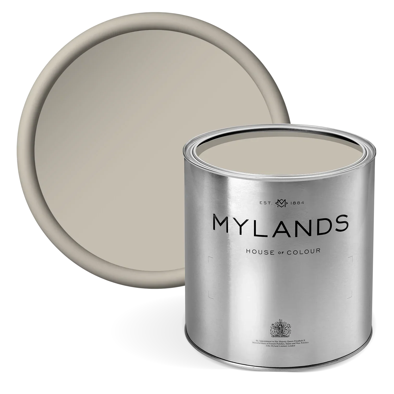 Grays Inn™ No.167 - Mylands warm neutral paint in tin