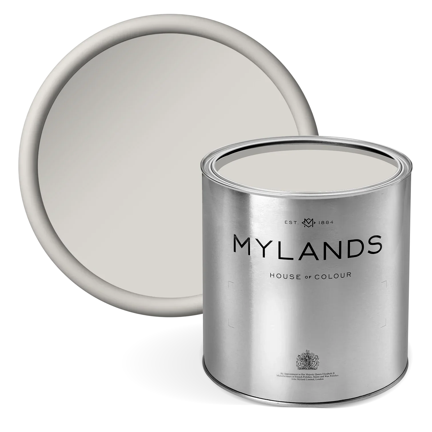Limestone™ No.55 - Mylands neutral paint with yellow green undertones