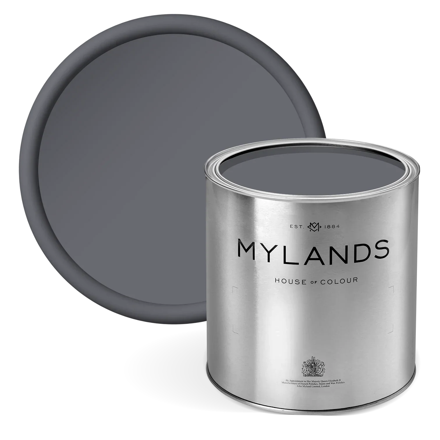 A metal tin of coloured paint Equinox JB08