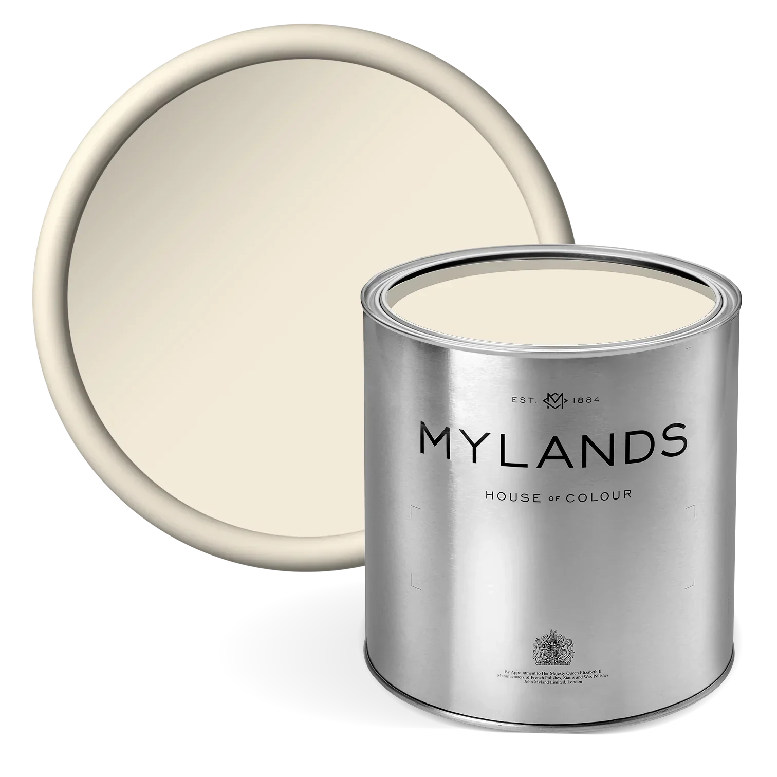 Lots Road™ No.24 - white rock paint in tin