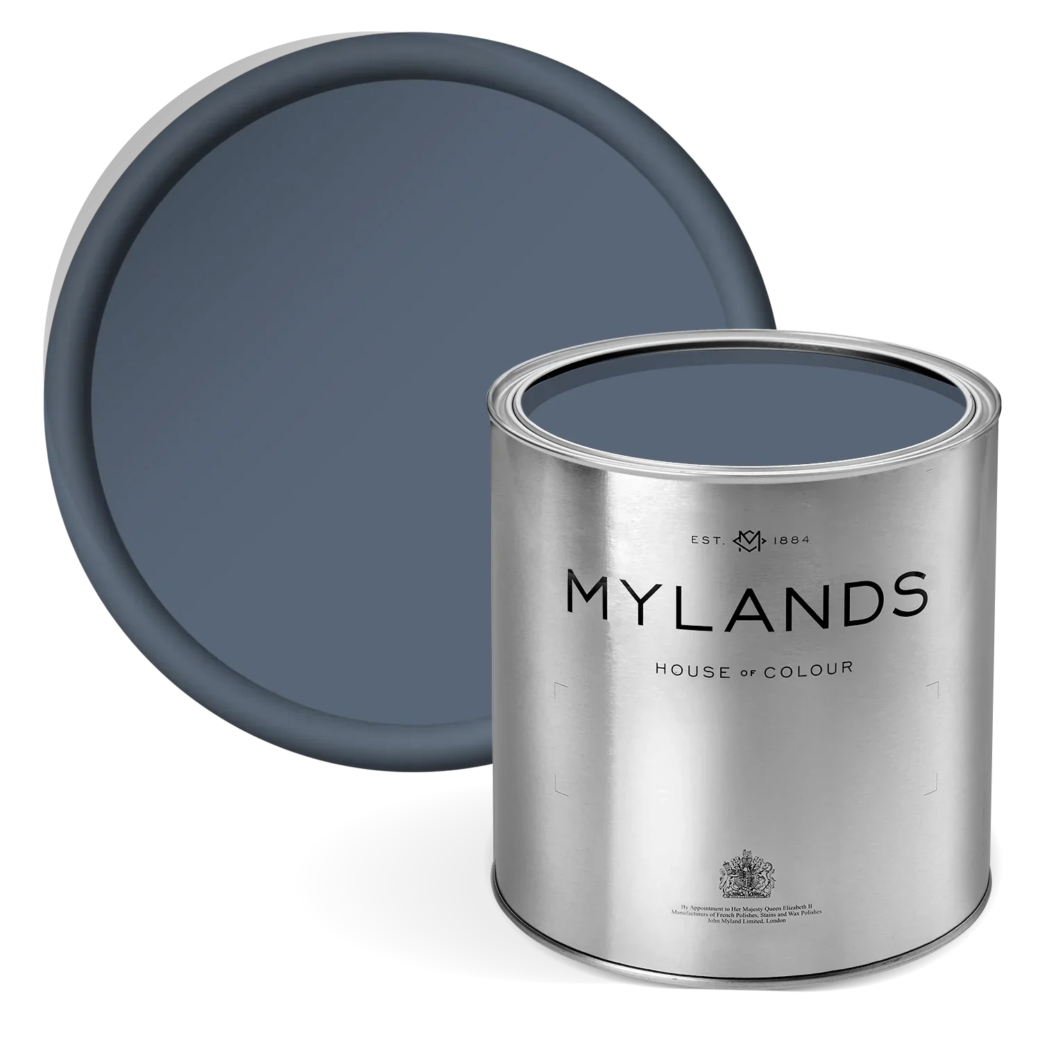 Mayfair Dark™ No.218 - indigo blue paint in tin