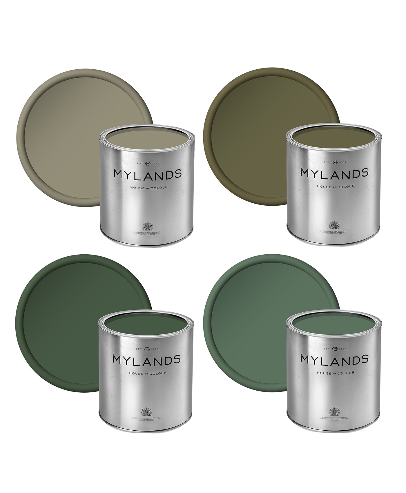 Beata's Greens - Sample Pots Set of 4