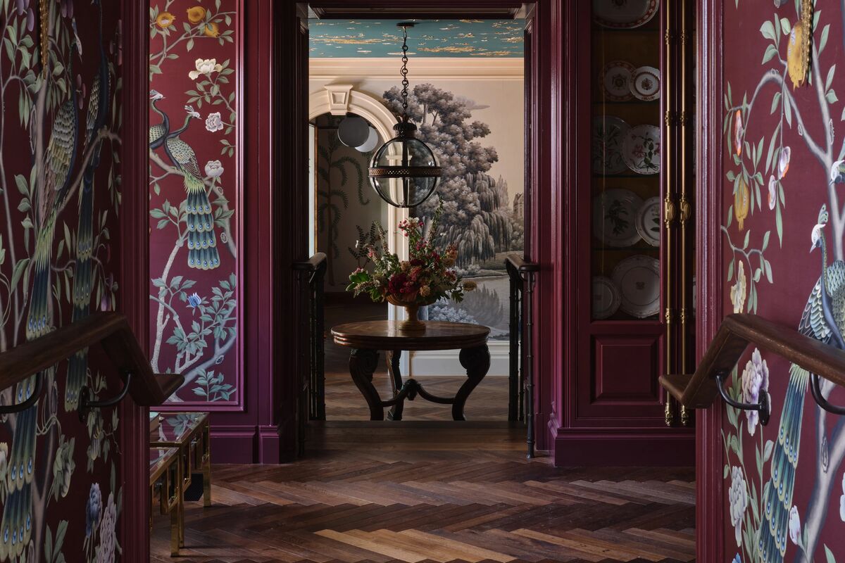 Mylands Colours Featured at the de Gournay New York City Showroom
