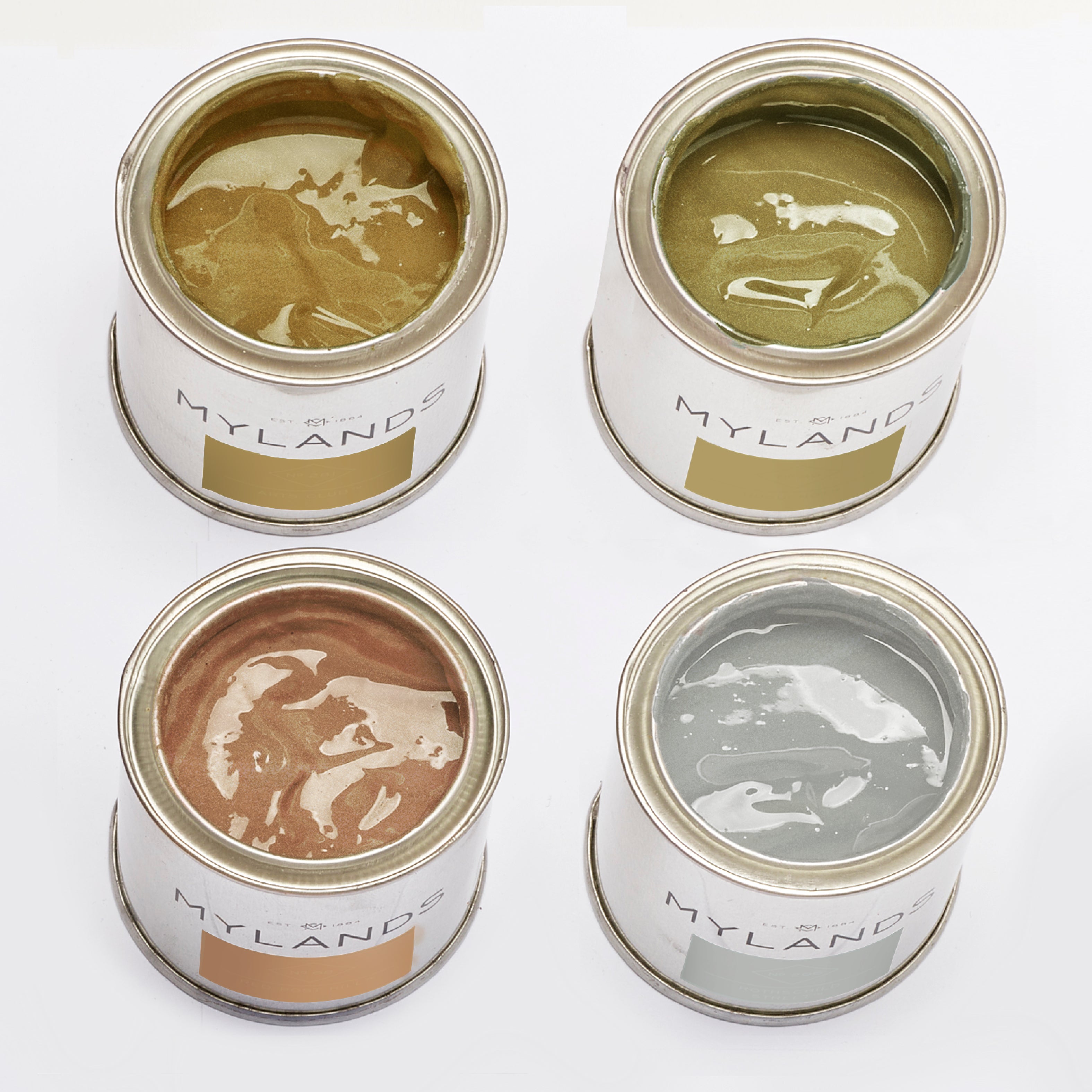 Metallics - Sample Pots Set of 4