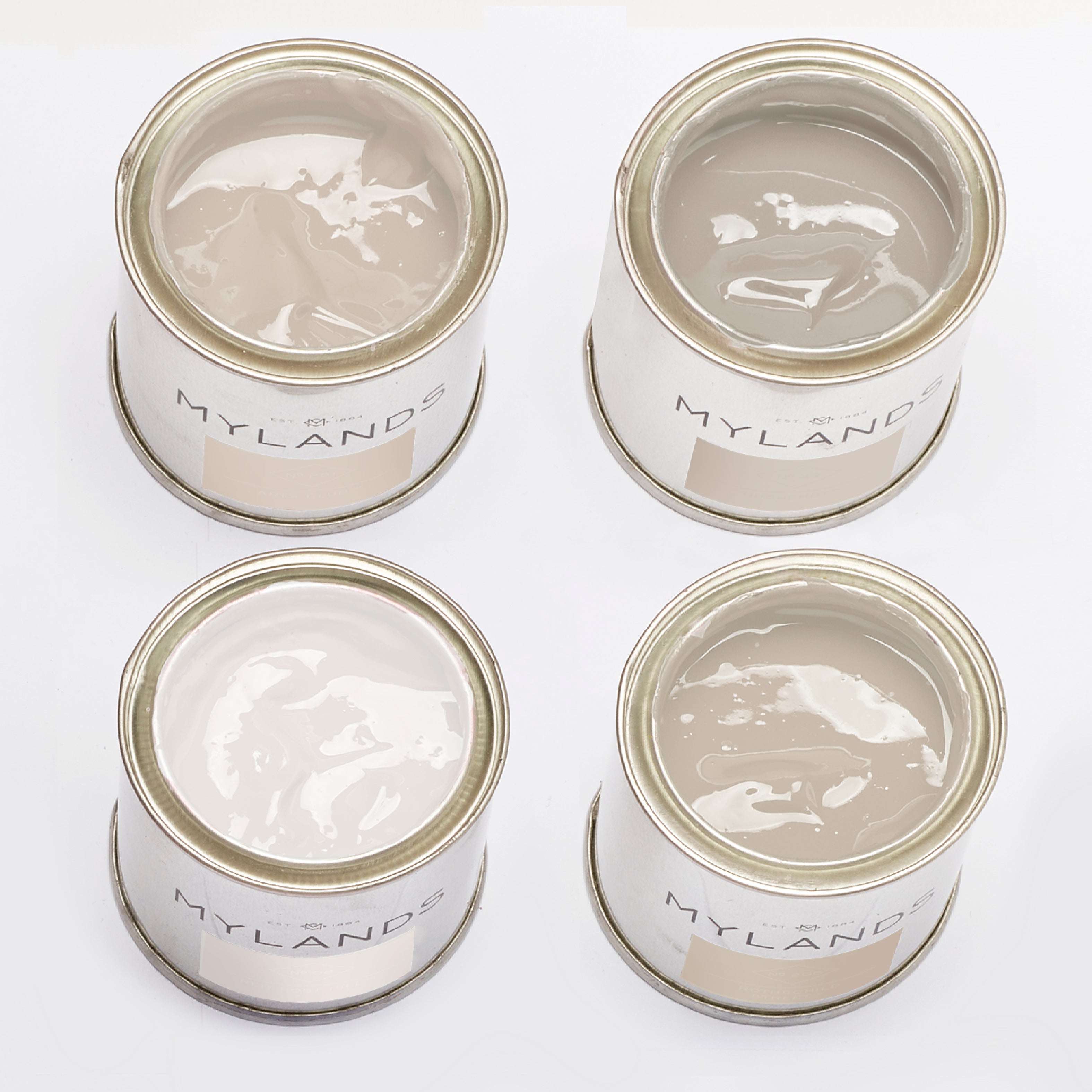 Neutrals - Sample Pots Set of 4