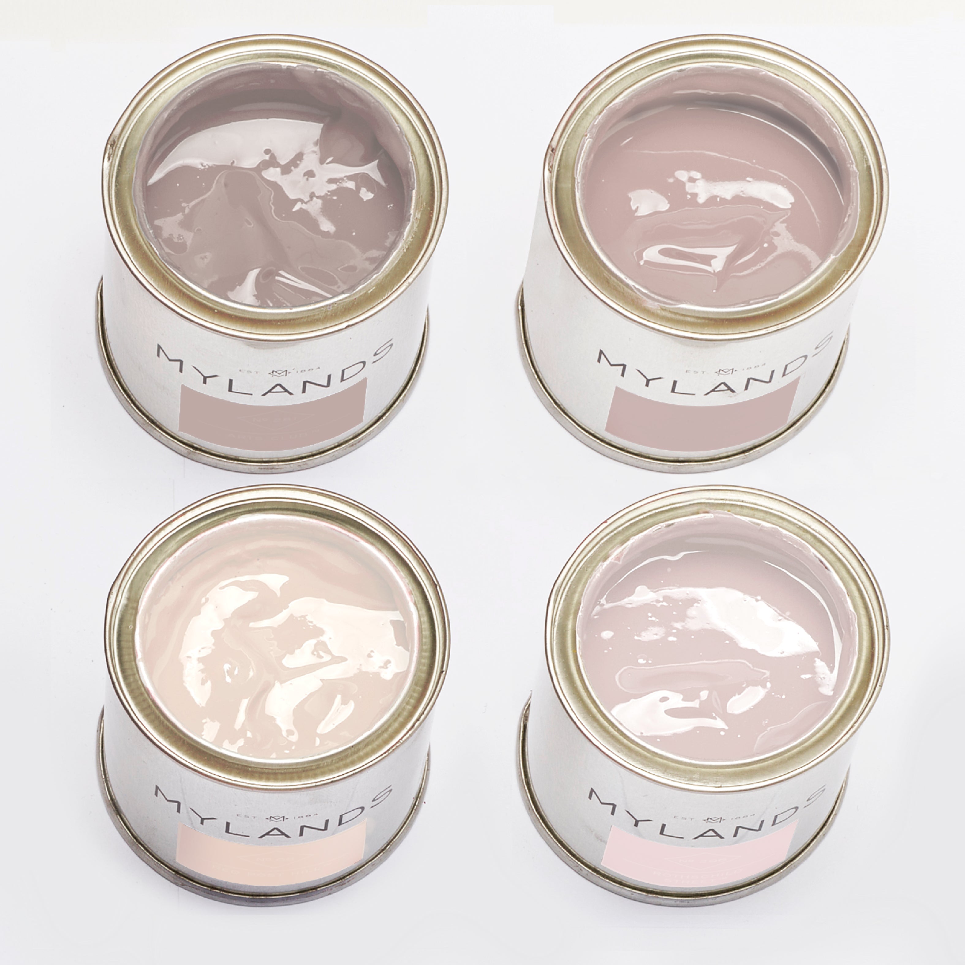 Pinks - Sample Pots Set of 4