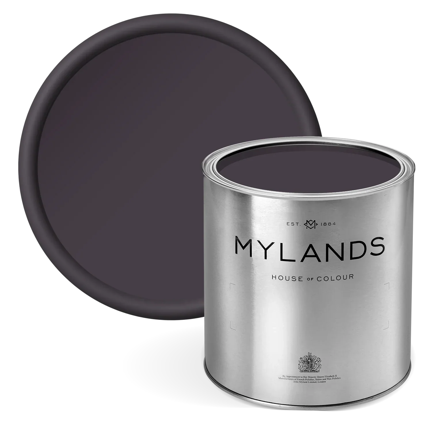 Duke’s House™ No.44 - deep purple paint in tin