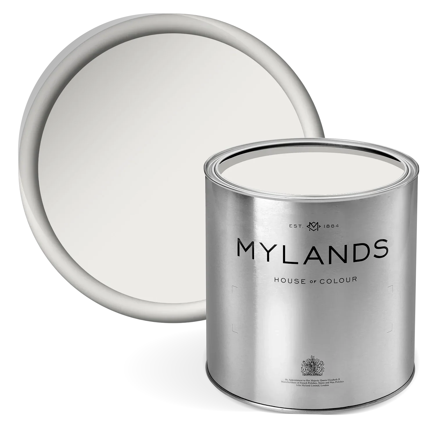 Maugham White™ No.2 - bright white paint in tin