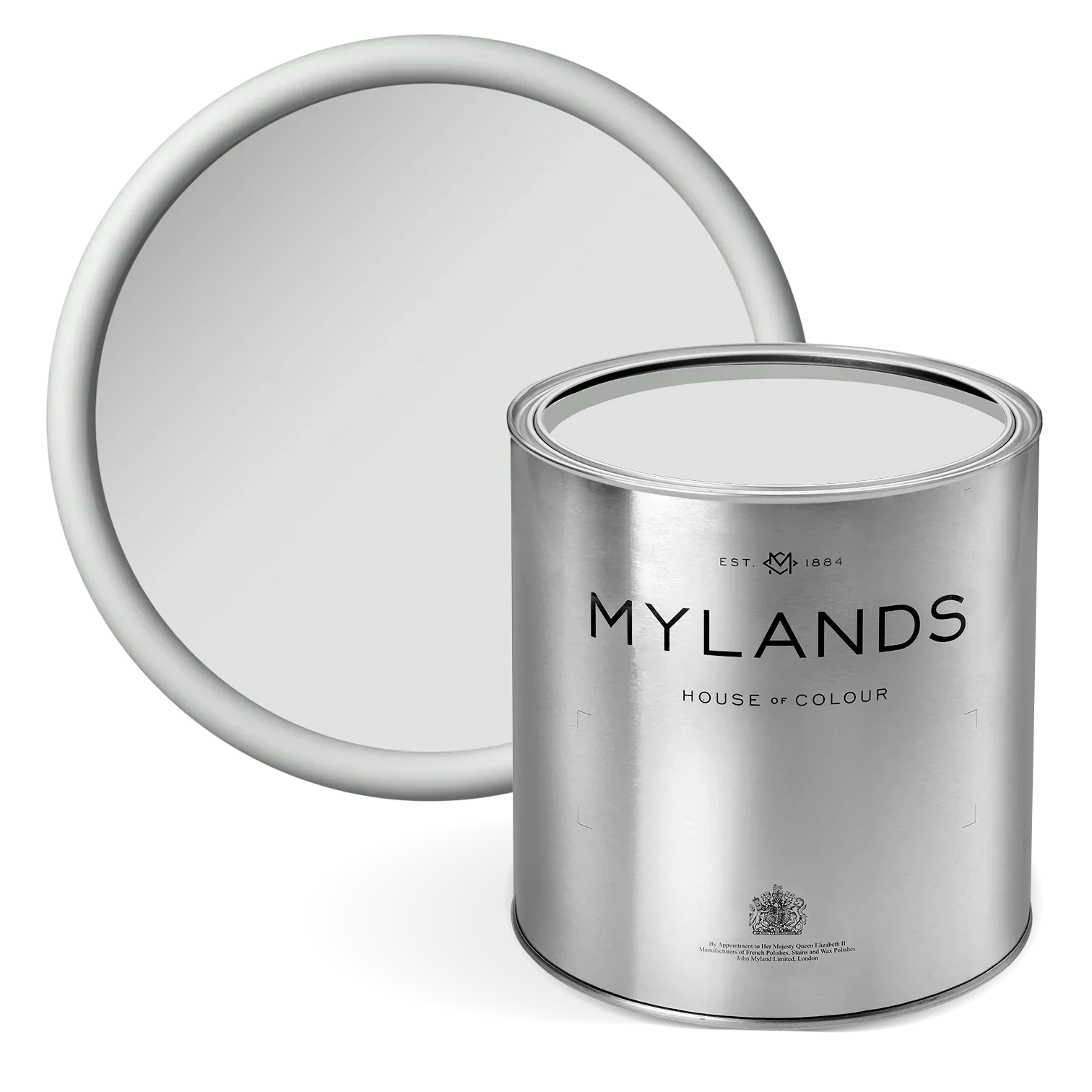 St Clement™ No.11 - light grey Mylands paint tin with lid