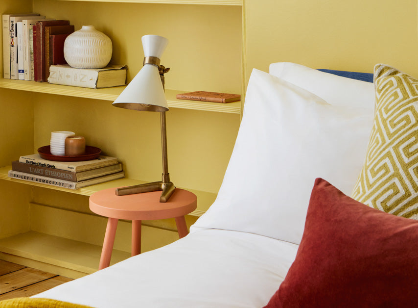 Sunshine Yellow walls painted with Beehive Place™ No.140